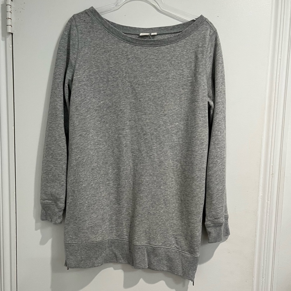 Gap Maternity Gray Zip‎ Sweatshirt Sz. M